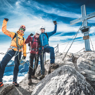 Gipfeltour mit Bergführer auf den Gipfel des Kitzsteinhorn über 3300m