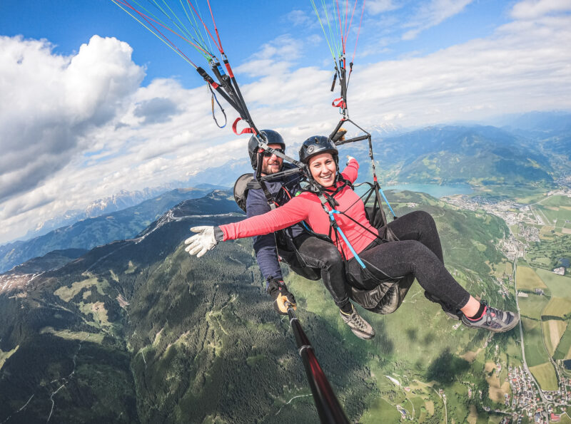 Falken Air Tandem Paragliding Kaprun Stauseen