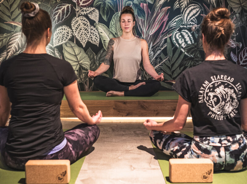 Kostenloser Yogaunterricht im 4-Sterne-Hotel Das Falkenstein