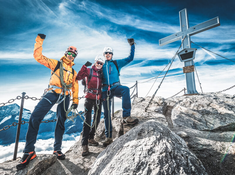 Gipfeltour mit Bergführer auf den Gipfel des Kitzsteinhorn über 3300m