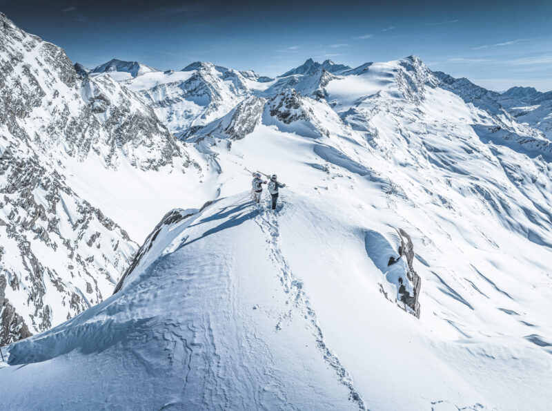 Winter im Nationalpark Hohe Tauern mit über 30 Dreitausender Gipfel