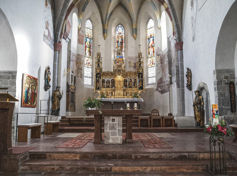 St. Hippolyt church in zell am see