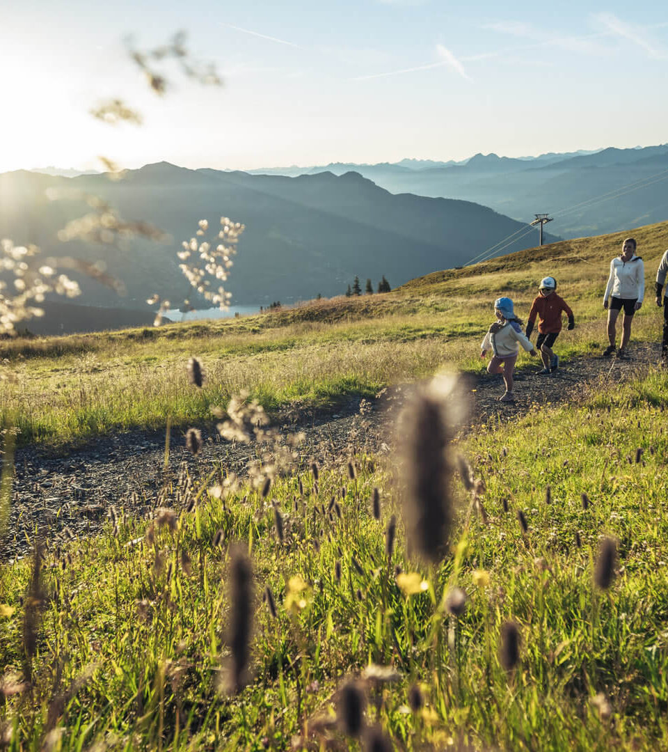 Familienwanderung in Kaprun